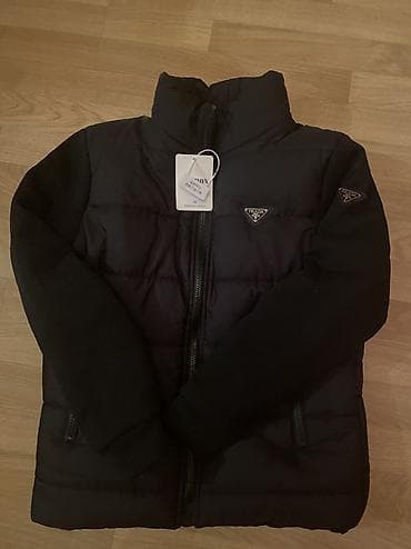 Игрушки: Uşaq üçün qara rəngli qış gödəkçəsi - Model: şişmə (puf) tipli — 3