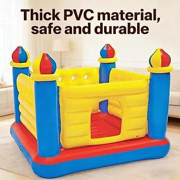 batutlar: Intex şişmə “Bouncy Castle” uşaq oyun evi - Ölçülər: 175 x 175 x 135 — 2