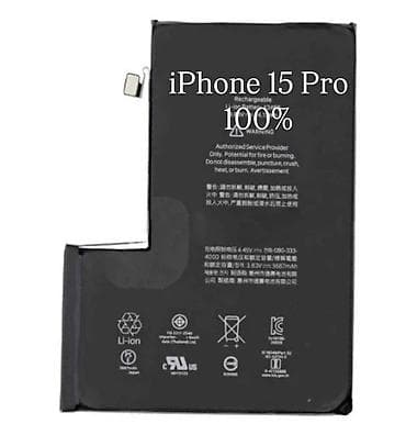 IPhone 15 Pro üçün tip Li‑ion akkumulyator - orginal deyil - 100% -