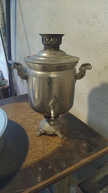 İşlənmiş Od Samovar, 7 l, Ödənişli çatdırılma