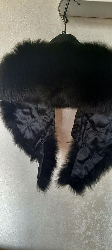 derin dondrcu: Əla vəziyyətdə oriqinal dəri.2 qol 1 boyun üçün qara xəz.heç bir — 1