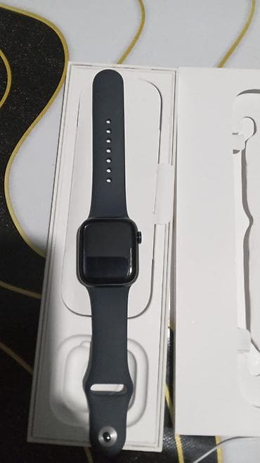 Smart saat, Apple, Sensor ekran, rəng - Qara