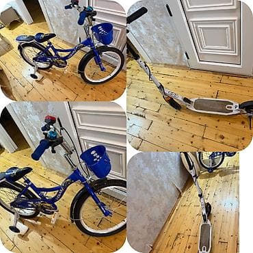 Yeni İki təkərli Uşaq velosipedi 18", sürətlərin sayı: 1 — 3