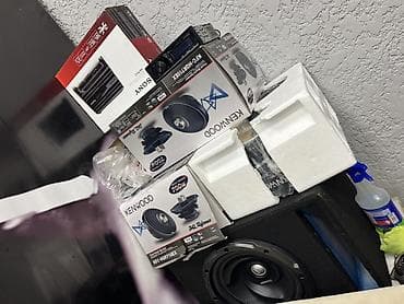 maşın dinamik: Avtomobil audio paketi – Kenwood və Sony Komponentlər: - Kenwood — 3