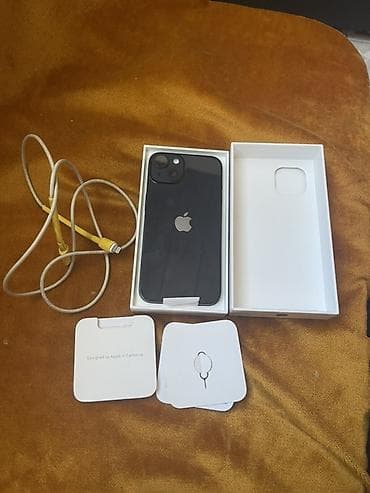 IPhone 14, 128 ГБ, Midnight, Гарантия, Беспроводная зарядка, Face ID