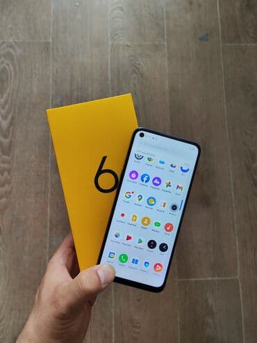 сколька стоит плейстейшен 4: Realme 6, 128 GB, rəng - Göy, Sənədlərlə — 2