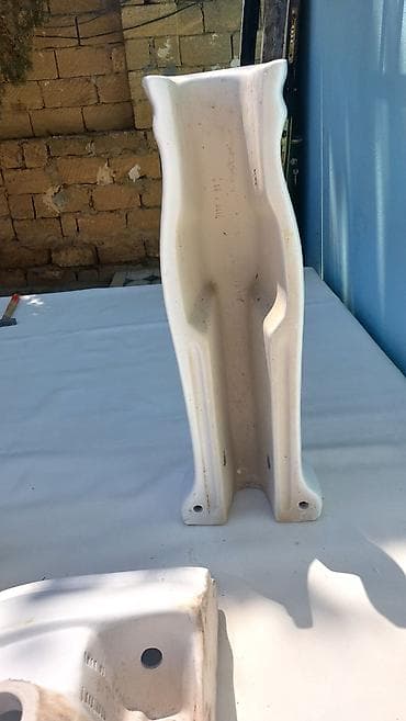 ручка: Piyedestal ayaqlı keramik lavabo dəsti - Material: sanitar — 3
