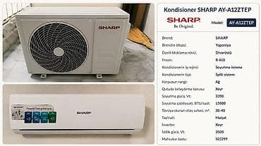 deflektor kondisioner: Kondisioner 1 ay üstunde olub cemi ev satildigi ucun cixarilib.35/40 — 1