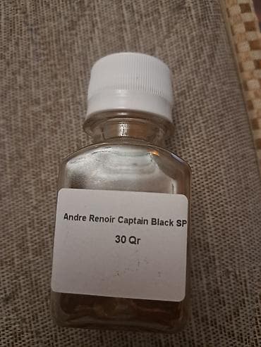 bakarat etri: Andre Renoir Captain Black SP – ətir ekstraktı Qramı 2 azn - Şüşə — 1