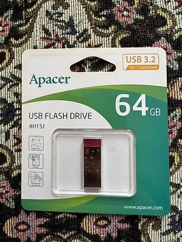 switch 2: Salam, 64 GB Apacer fləş kart. Şəxsi istifadə üçün alınıb. Yenidir — 1