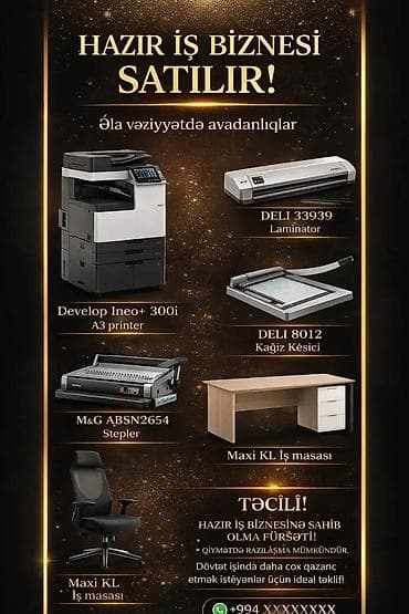 Hazır biznes

ideal vəziyyətdə

ünvan sumqayıt 5mkr

97 — 1