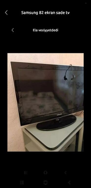 samsung telfonlari: Televizor Samsung LCD 32" Ödənişli çatdırılma — 1