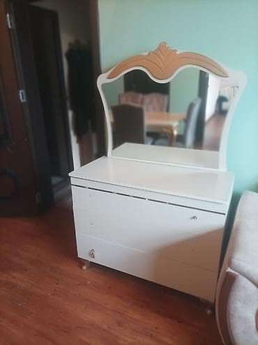 qonaq mebel dəstləri: Qonaq otağı mebel dəsti - Künc divan: L formalı, bej rəngdə, yumşaq — 4