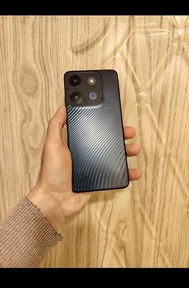 i̇nfinix: Infinix Smart 7, 64 GB, rəng - Qara, Face ID — 4