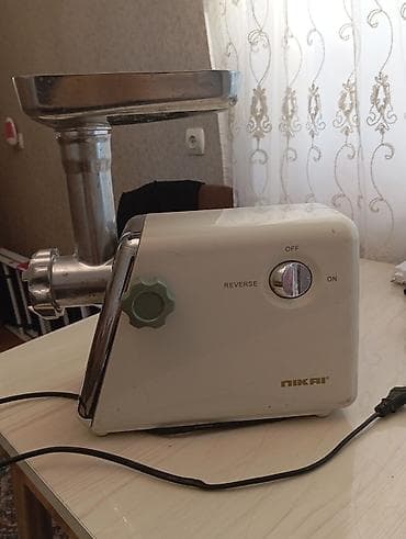 sud ceken: Nikai elektrik ətçəkən maşın - Brend: Nikai - Korpus: ağ rəngli — 6