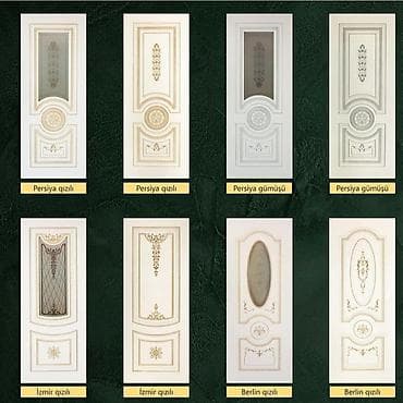 divar paneli: Yeni Otaq qapısı 90x220 sm Zamok ilə, Zəmanətli, Ödənişli quraşdırma, Pulsuz çatdırılma — 1