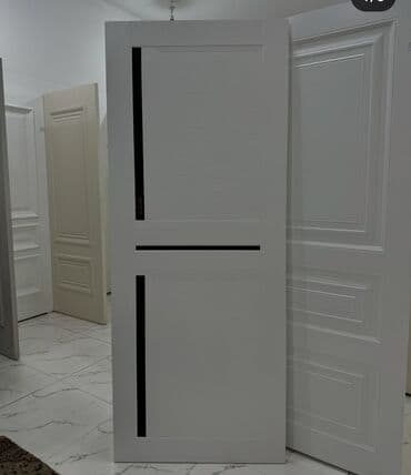 Otaq qapıları: Yataq otağı üçün Yeni Otaq qapısı 90x205 sm Naliçnik ilə, Zəmanətli, Ödənişli quraşdırma, Pulsuz çatdırılma — 10