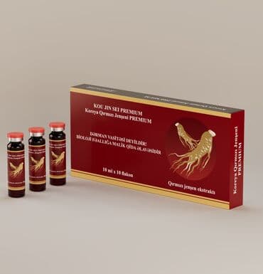 depantol şam: Koreya Qırmızı Jenşeni Premium 🧠 Jenşenin Faydaları: 💪 Enerji - — 6