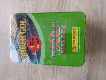 kolleksiya: Panini super gol futbol kartları Her kutuda 55 eded var Stokta 9 — 2