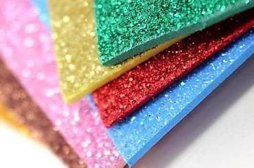 lifçik top: 8 rəng, 8 ədəd. Yapışqanlı və zərli. Çatdırılma pulsuzdur — 3