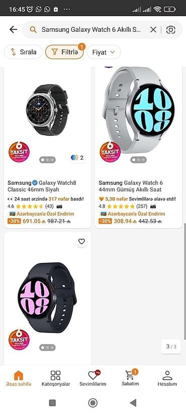 maqnit qulaqciq: Smart saat, Samsung, Suya davamlı, rəng - Boz — 5