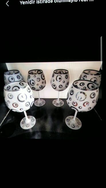 Qədəhlər, Şüşə, 6 ədədli dəst, Almaniya