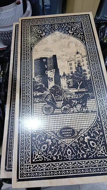 Спортивные игры: + 3 azn das ve zer Taxta nərd/şaхmat lövhəsi – “Old Baku – Maiden’s — 3