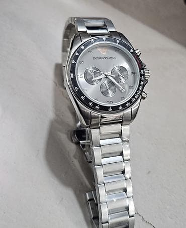 Наручные часы: Новый, Наручные часы, Emporio Armani, цвет - Серебристый — 4