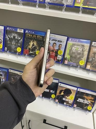 airpods iphone: IPhone 15 Pro Max, 256 GB, Gümüşü, Face ID — 3