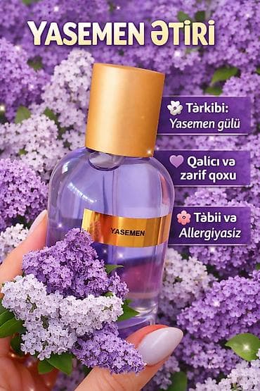 Məhsul: Yasəmən Ətiri - Tərkib: Yasəmən gülünün ekstraktı - Qoxu
