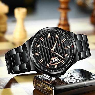 Qol saatı, Curren, rəng - Qara