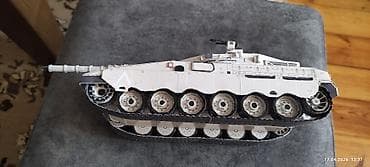 ordek maketi: 1:32 Miqyaslı tank maketi – Merkava üslubunda detallı zirehli texnika — 7