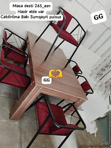 qara peleng sekilleri: Masa ve oturacaq yeni rəng seçimi var — 1