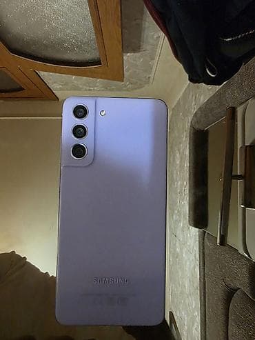 samsung tab 5: Samsung Galaxy S21 FE, 128 GB, rəng - Bənövşəyi, Barmaq izi — 1