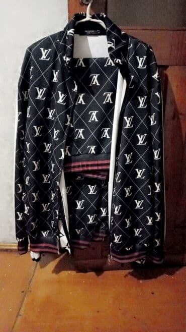 idman sortiki: İdman dəsti, Louis Vuitton, 3XL, rəng - Qara — 1