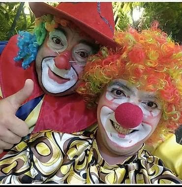 Şən Klounlar 🤡 3 Metrəlik Panda 🐼 Köpük-Alov-Şar şou 🎈 Led Robot