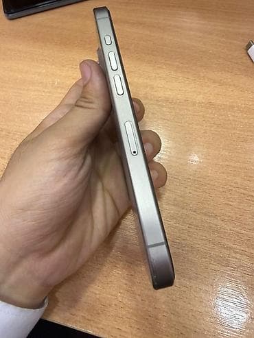 artel 360: IPhone 15 Pro, 128 GB, Natural Titanium, Face ID — 4