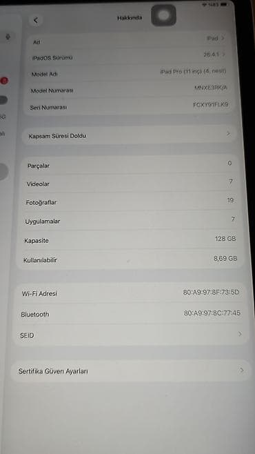 ipad 12: Apple iPad Pro 11 (2022), 11", 128 GB — 3