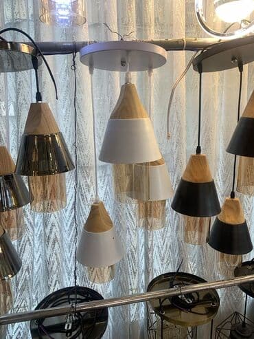 masaüstü çıraq: Çılçıraq, 3 lampa — 5