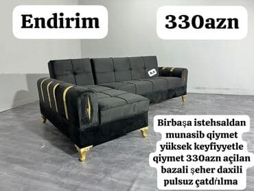 Künc divan, Yeni, Açılan, Bazalı, Parça, Şəhərdaxili pulsuz çatdırılma