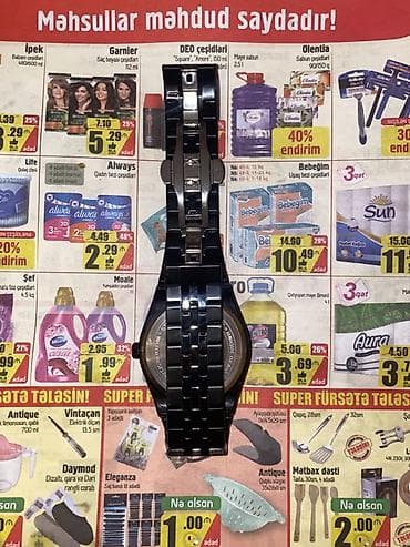 amerika saati: Qol saatı, Curren, rəng - Qara — 6