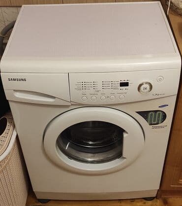 toxuma maşını: Paltaryuyan maşın Samsung, 5 kq, İşlənmiş, Kredit yoxdur, Ünvandan götürmə — 2