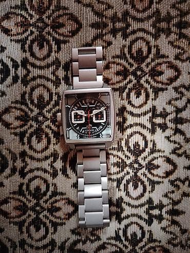 maqnit qolbaqlar: Kişi qol saatı – kvadrat korpuslu, metal (paslanmayan polad) qolbaqlı — 3