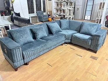 Künc divan, İşlənmiş, Açılan, Bazalı, Parça, Çatdırılma yoxdur