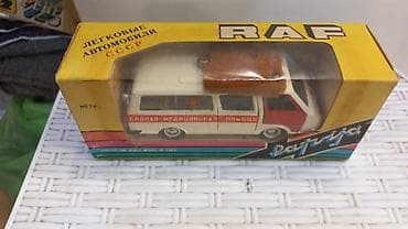 ucuz gitara: RAF kolleksiya model avtomobilləri – “Latvija” seriyası - Miqyaslı — 1