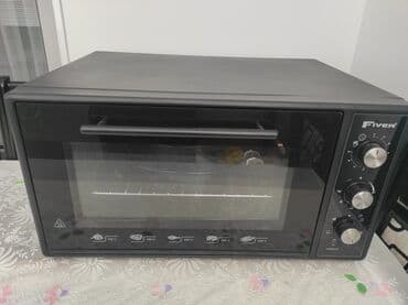 fırın ikinci el: Duxovka Elektrik, rəng - Qara, Ayrıca dayanan, İşlənmiş — 2