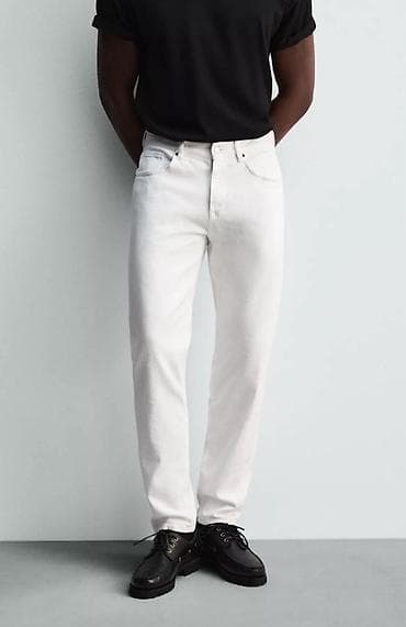 b class makasin: Cins şalvar, Zara, M — 1