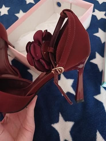 ayaqqabı qadın: Ölçü: 39, rəng - Qırmızı, Yeni — 1