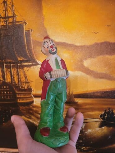 Fiqur, Keramika, rəng - Yaşıl