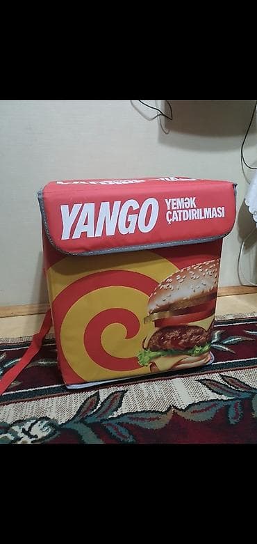 Yango “Yemək Çatdırılması” üçün termo çanta - Salam kuryer çantası